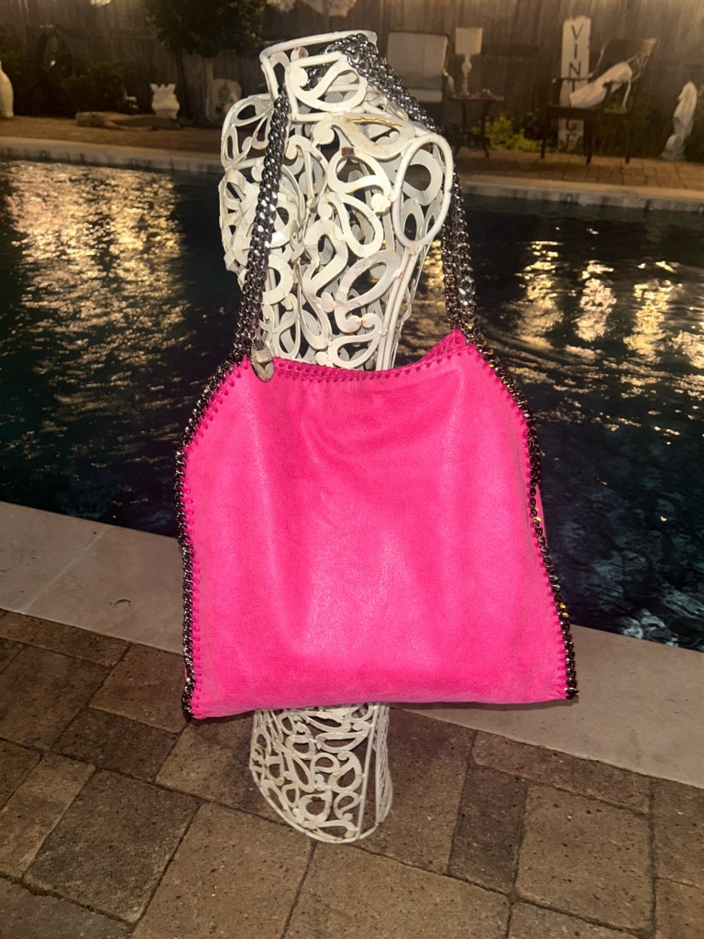 Stella McCartney Falabella W/COA Large Shoulder/Fold Over Tote - Picture 3 of 10